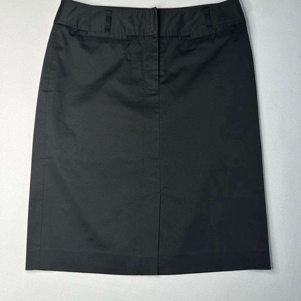 Ann Taylor Loft Black Pencil Skirt Sz 2